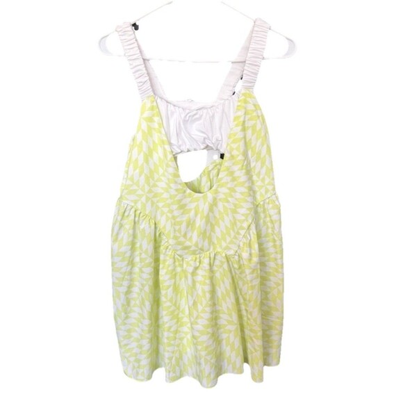 FP Movement by Free People One Two Punch 2pc Set Quilt Geo Sour Citrus Sz M NWT - Picture 3 of 10